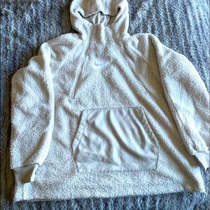 Nike Sherpa Quarter Zip Hoodie